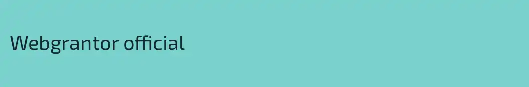 Webgrantor official